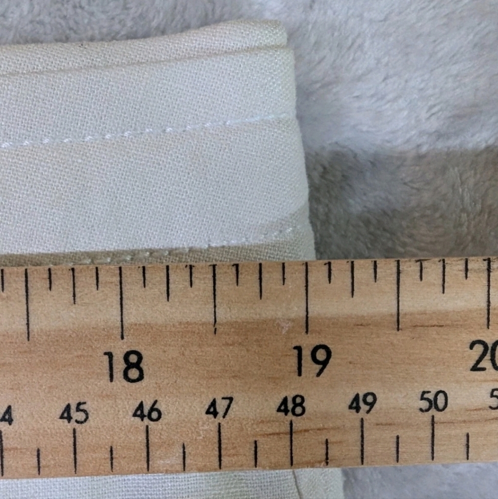 High waisted Wide Leg Linen Blend Pants - Picture 4 of 8